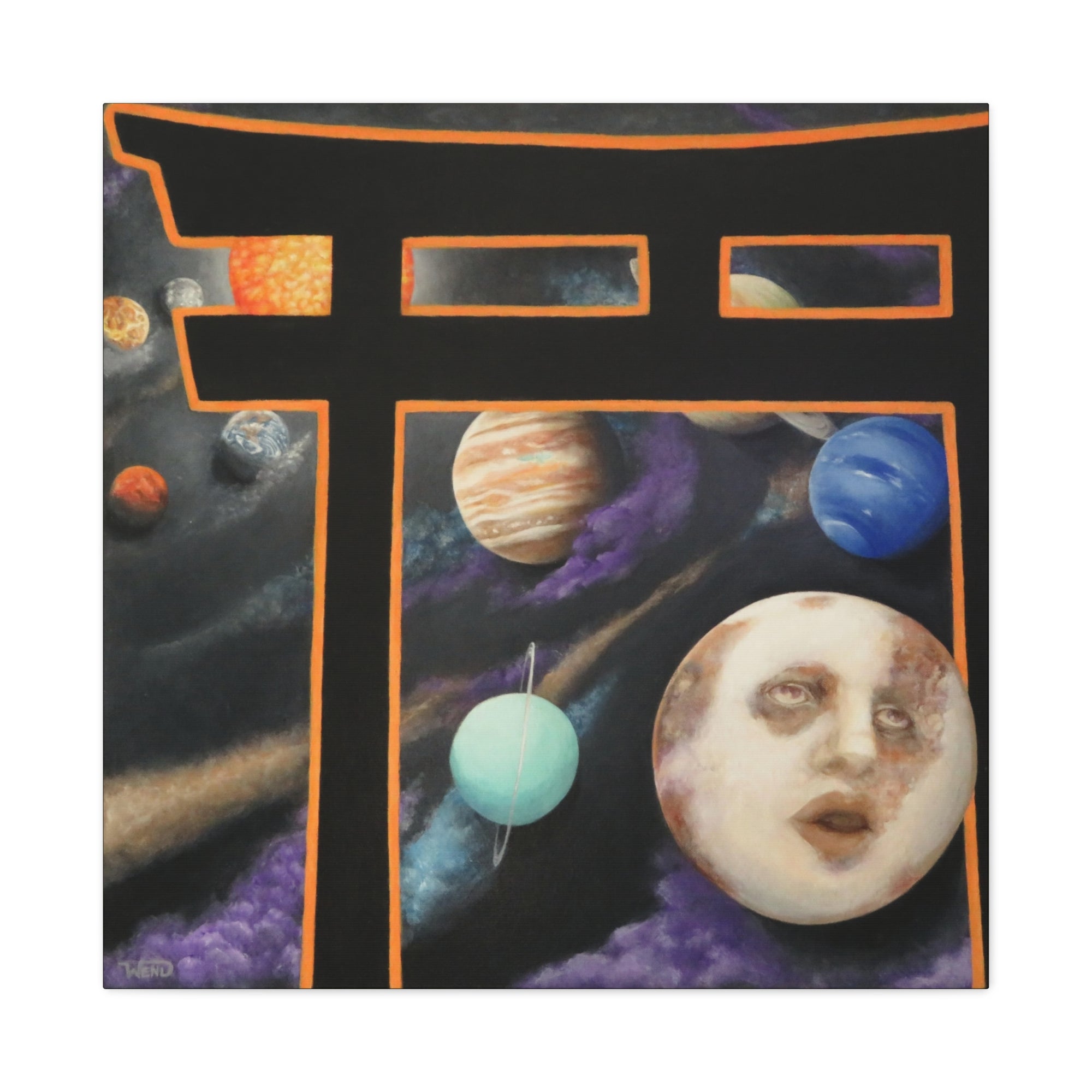 Alaska Stretched Canvas