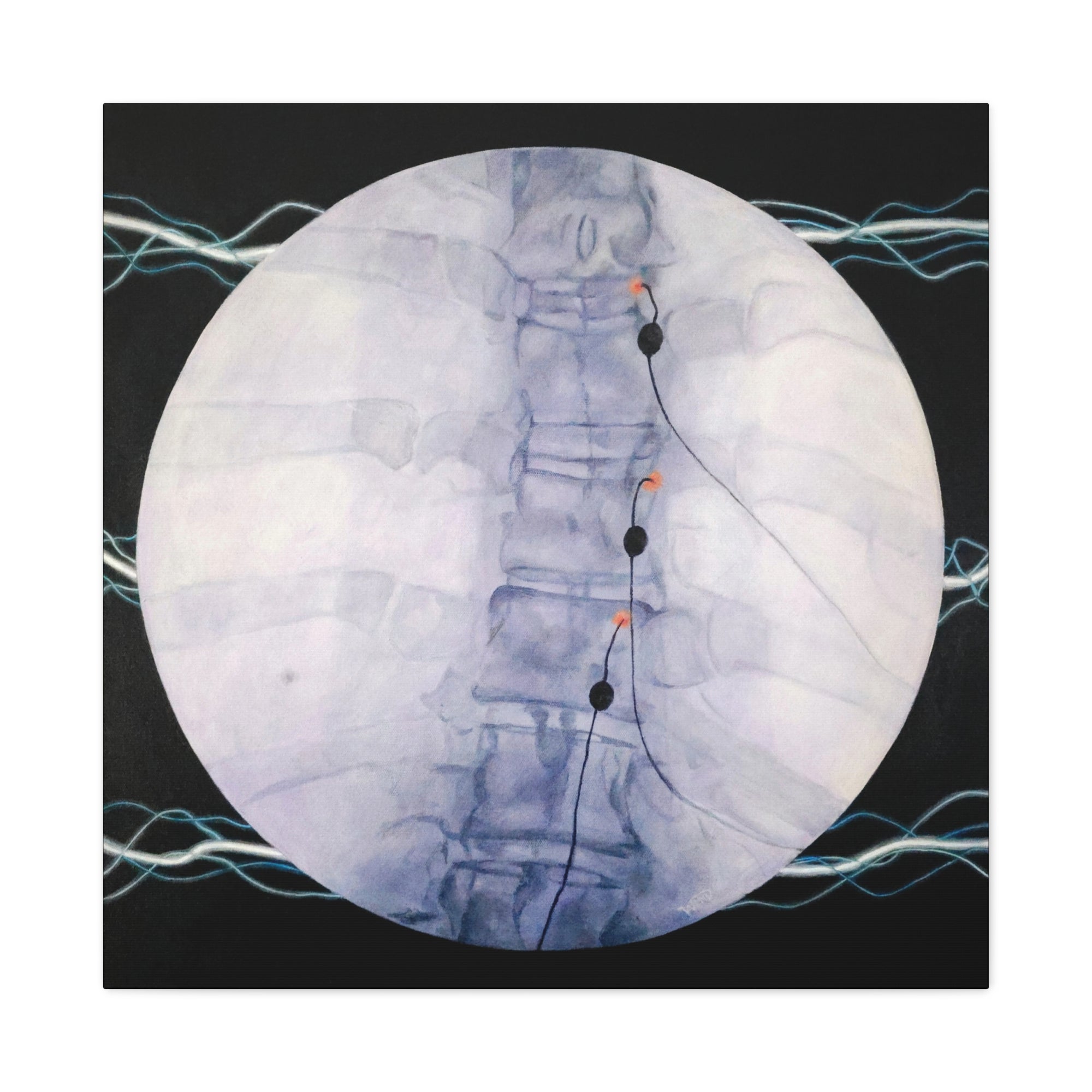 Arc Stretched Canvas