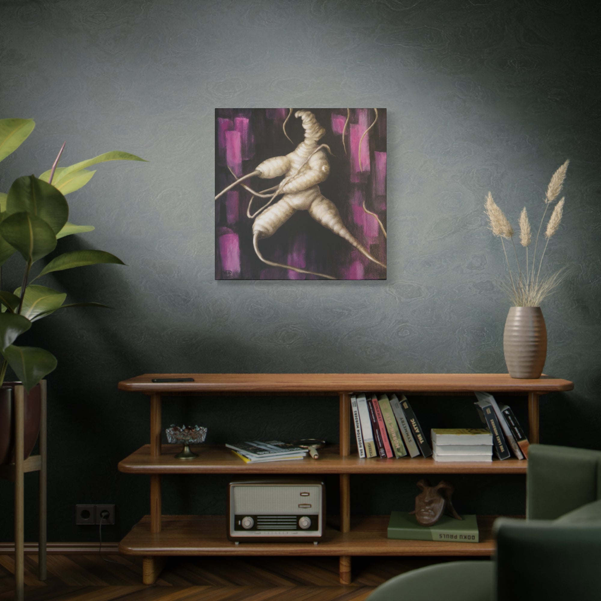 Manroot Magenta Stretched Canvas