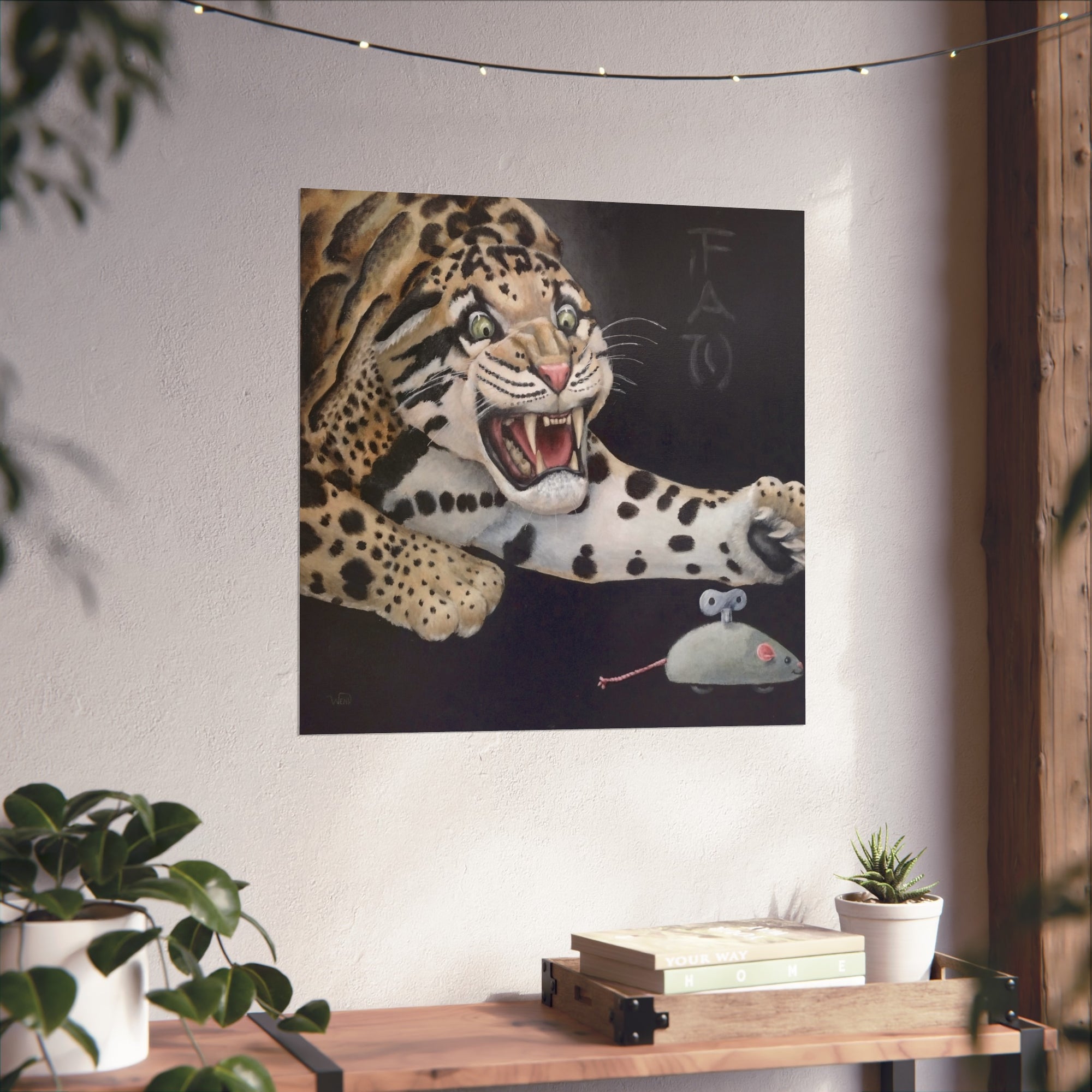 Clouded print