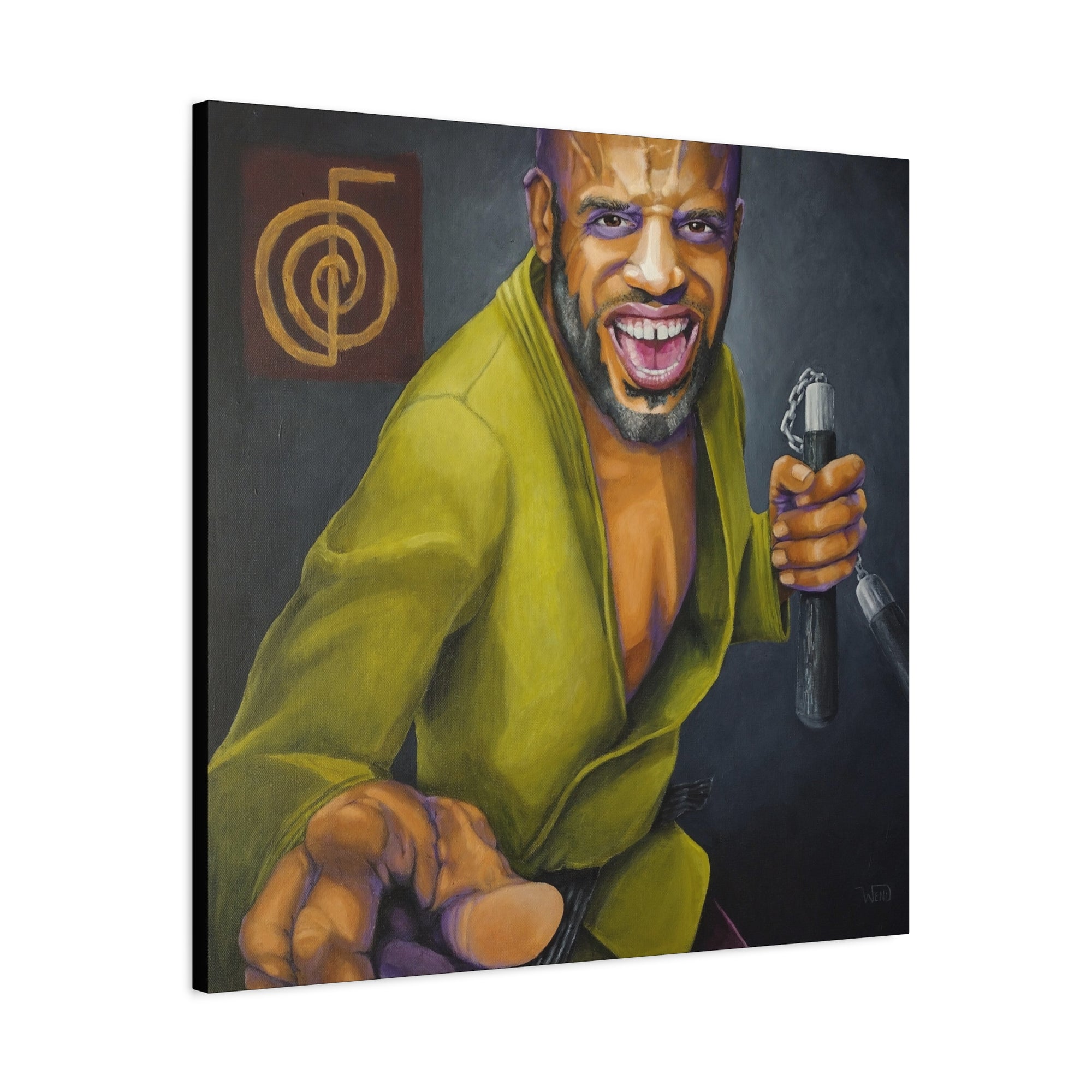 Jive Stretched Canvas