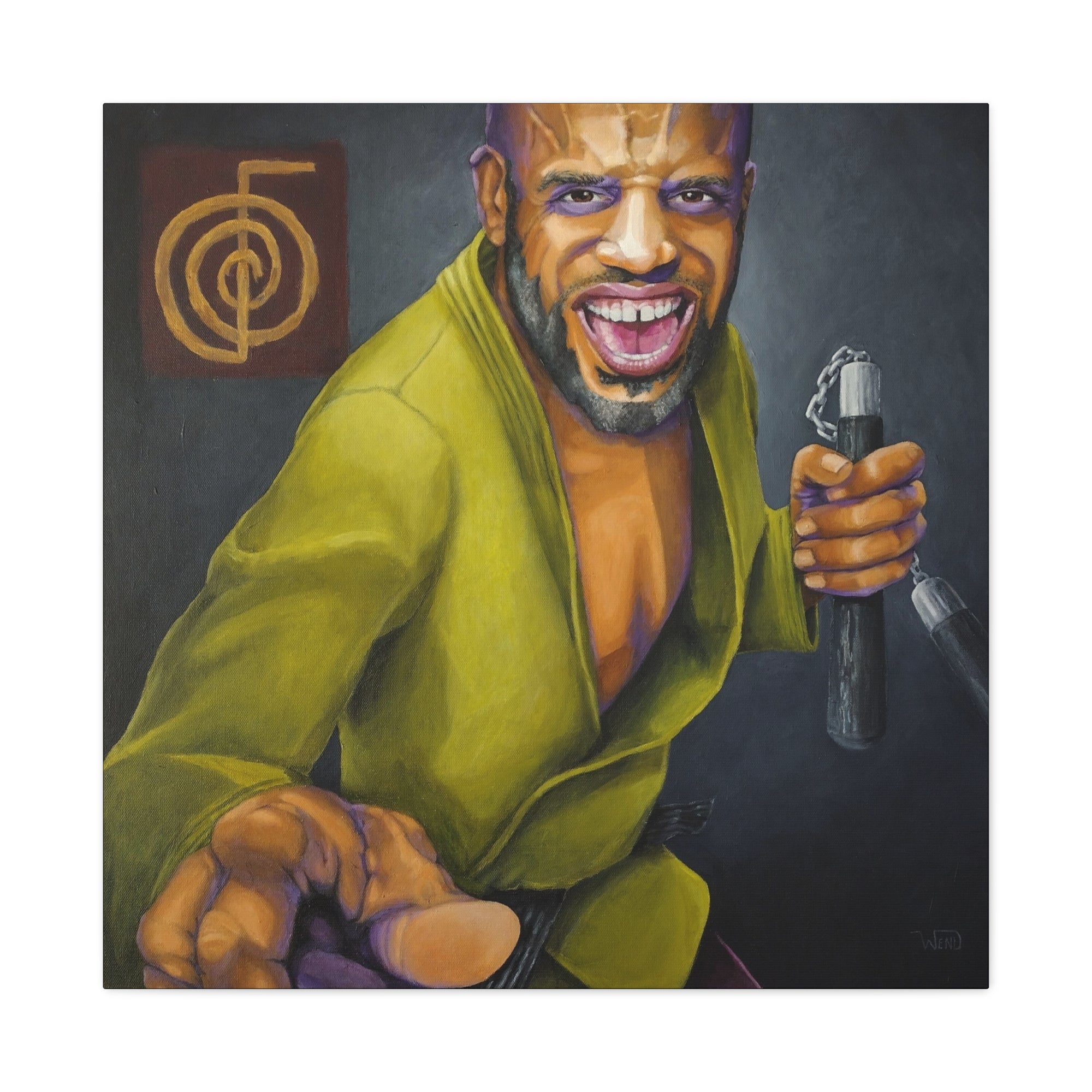 Jive Stretched Canvas