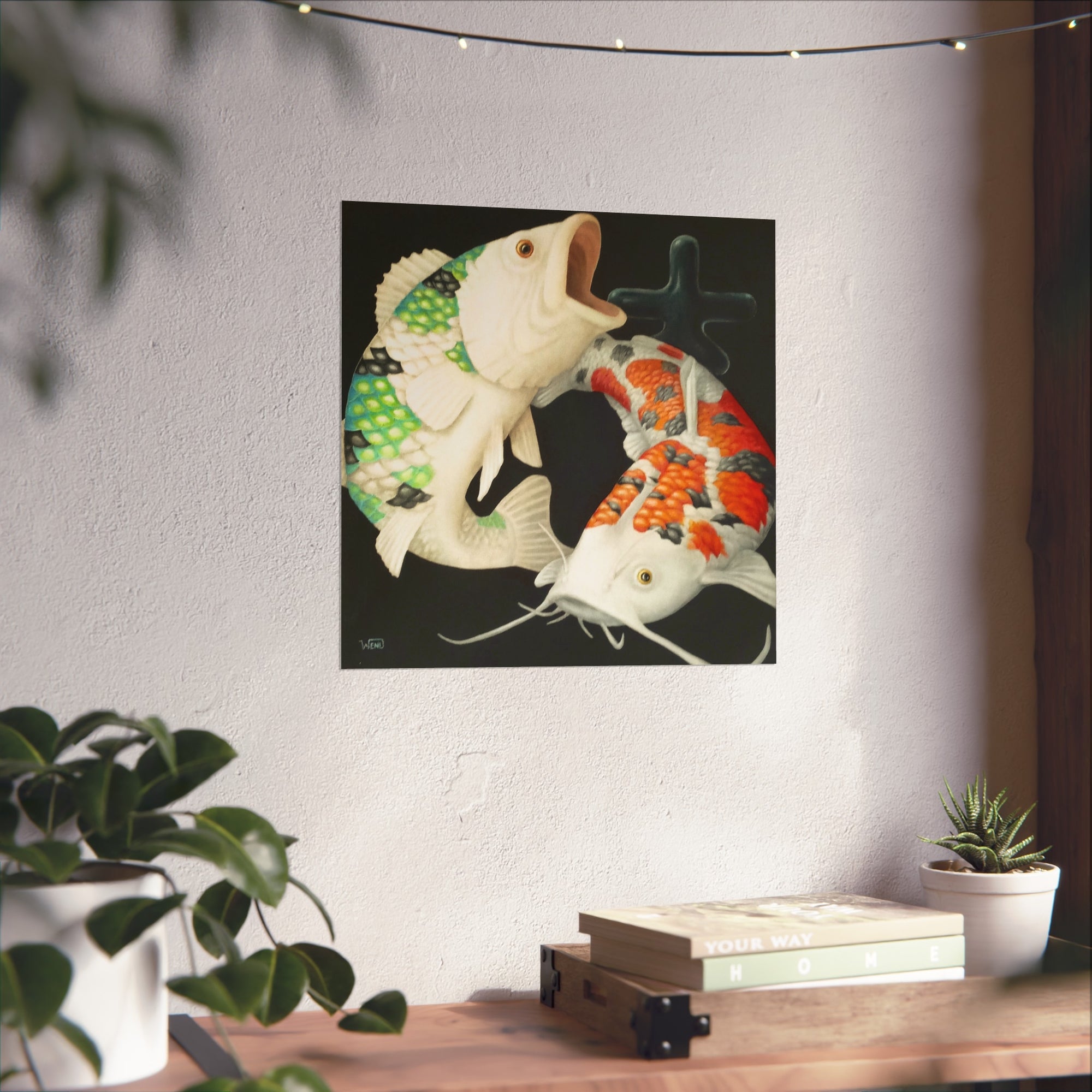 Passing print
