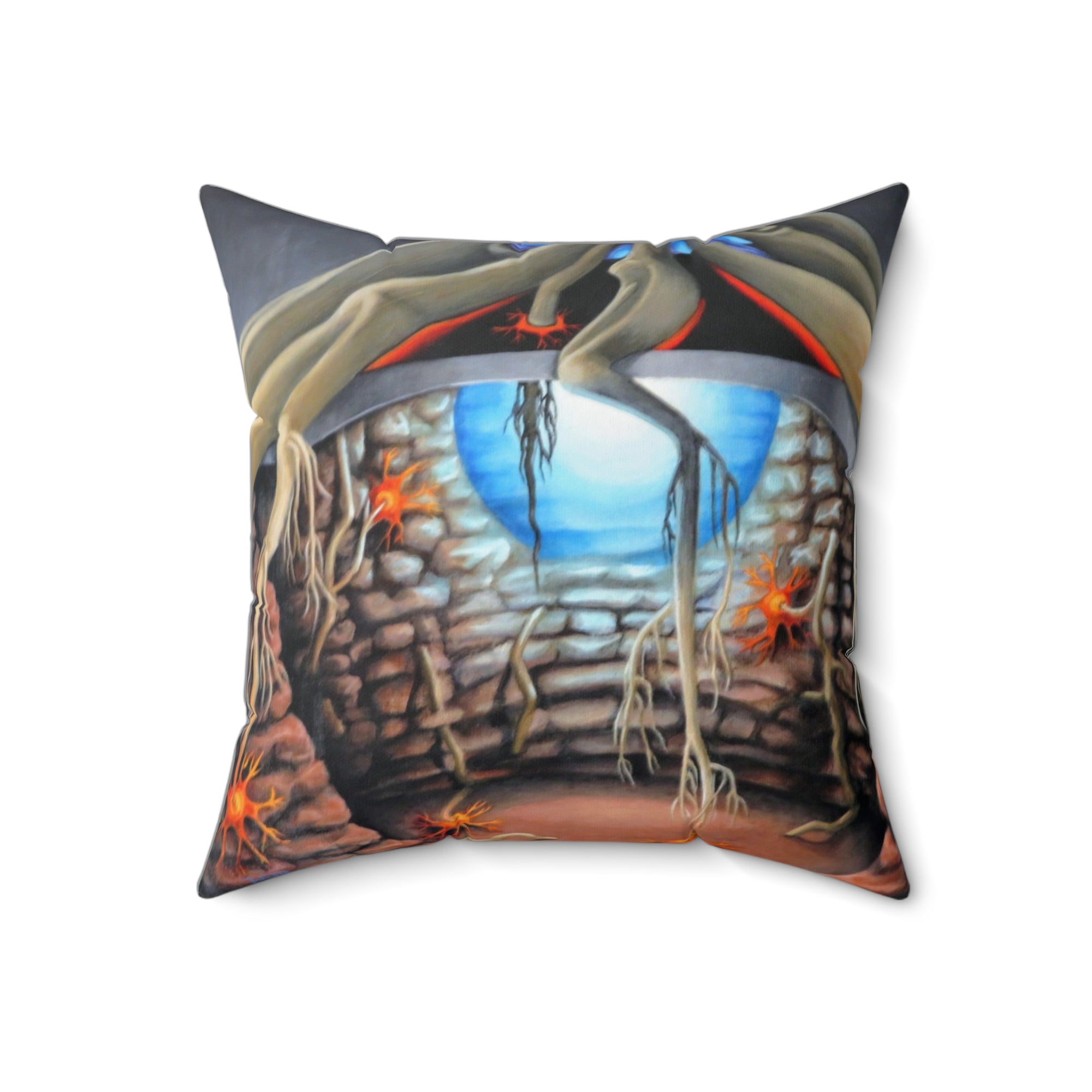Undergrounded pillow