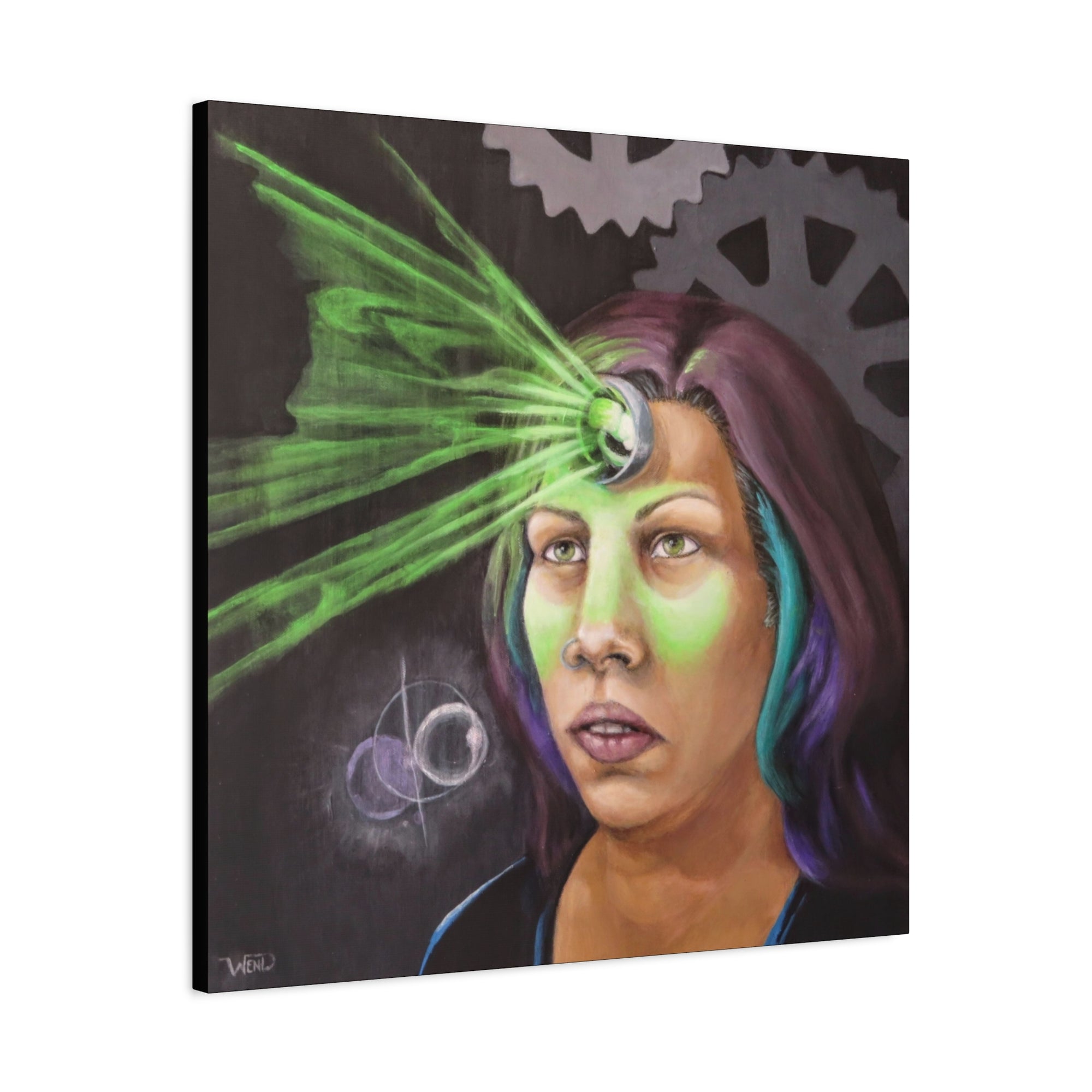 Projection Stretched Canvas