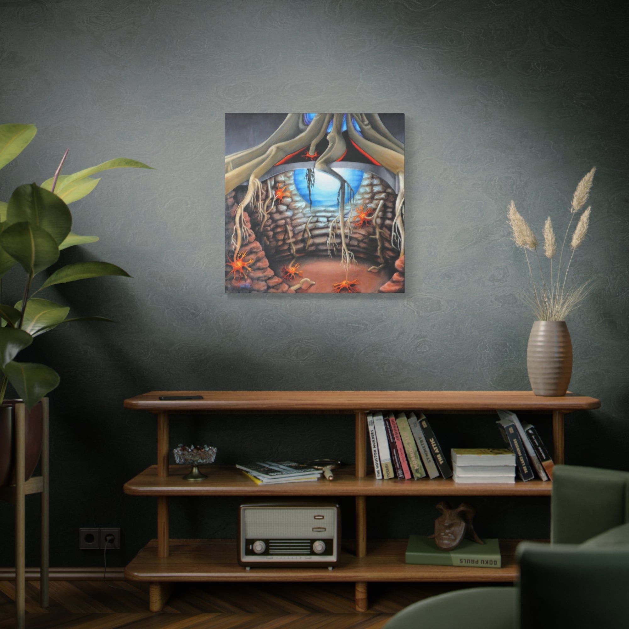 Undergrounded Stretched Canvas
