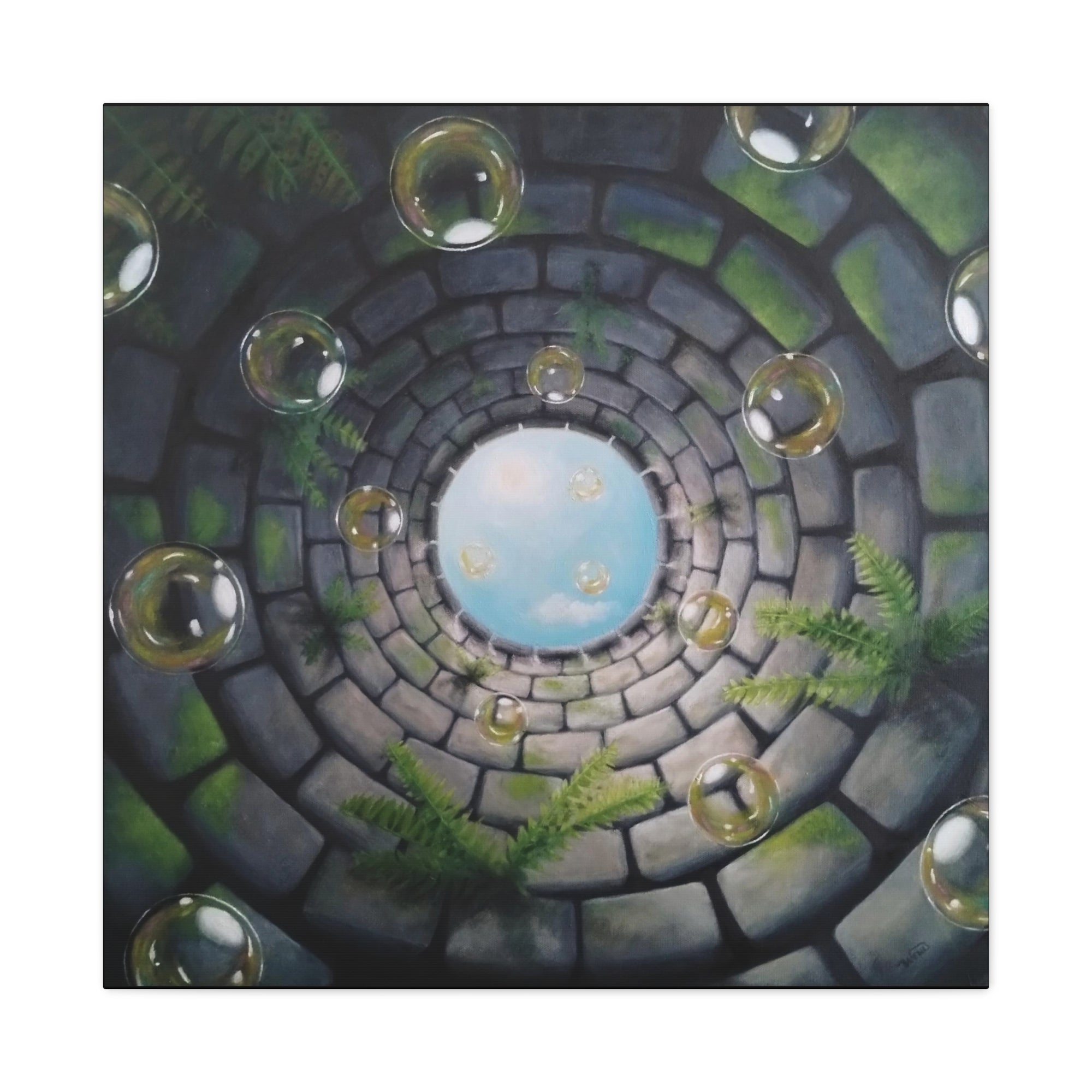 Wellbeing Stretched Canvas