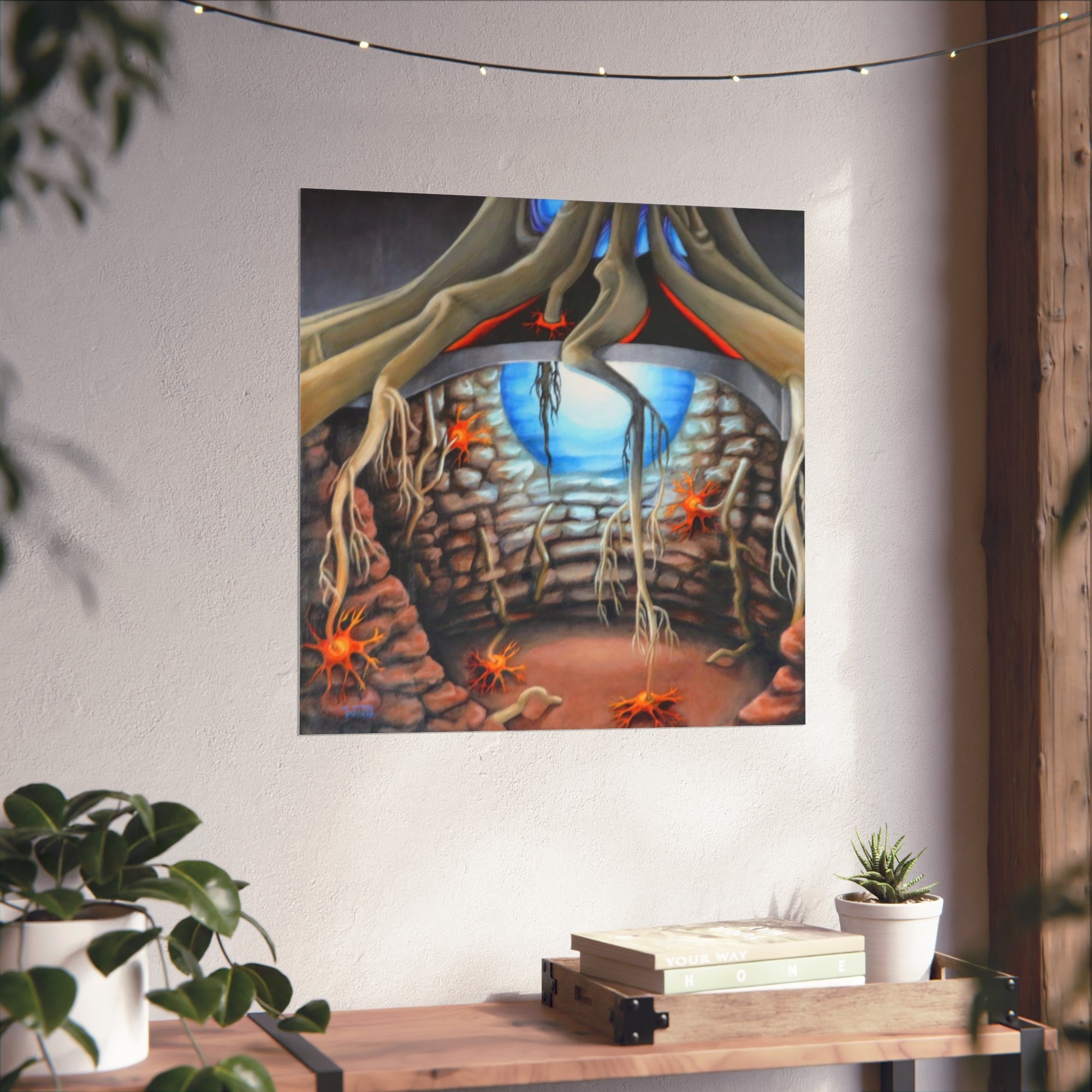 Undergrounded print