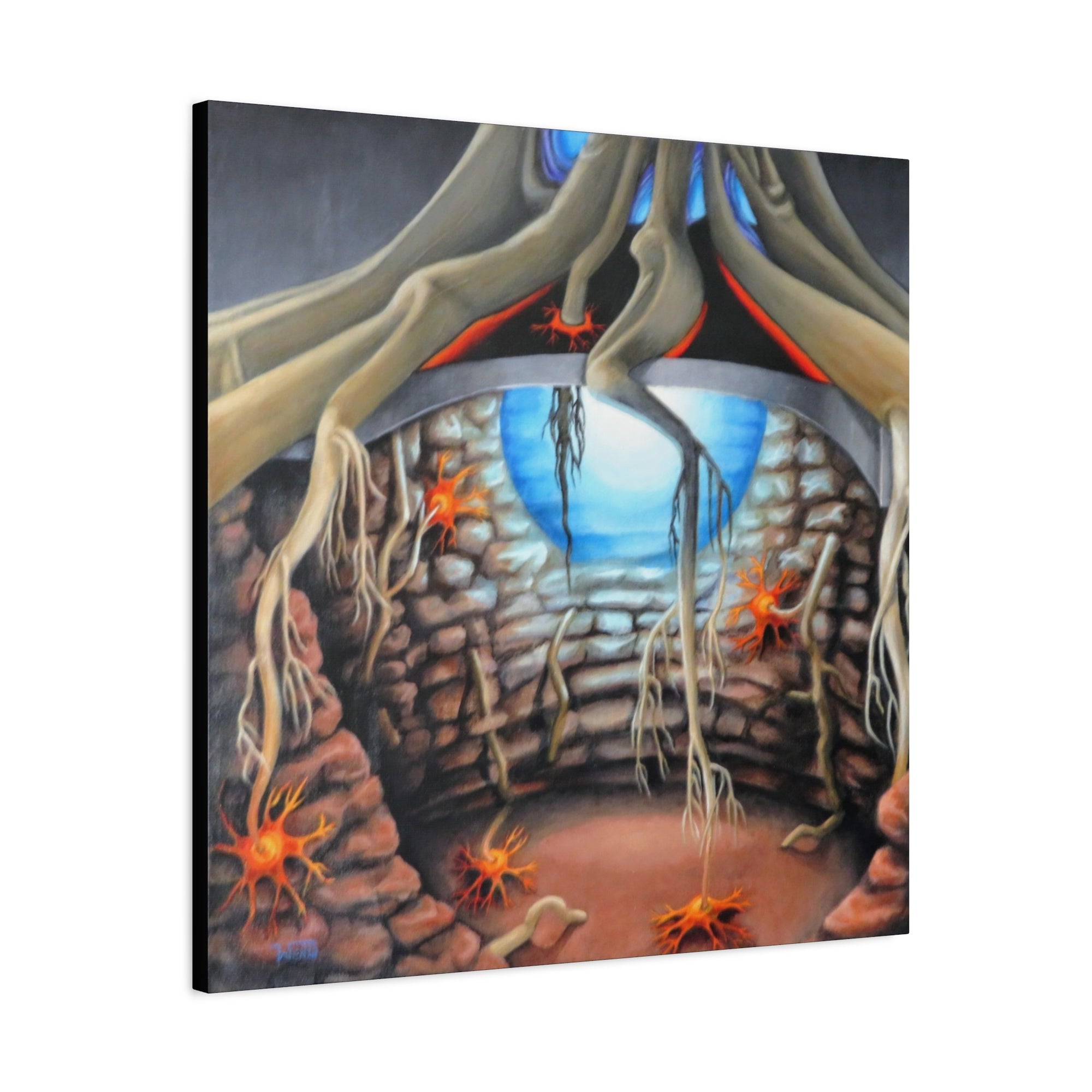Undergrounded Stretched Canvas