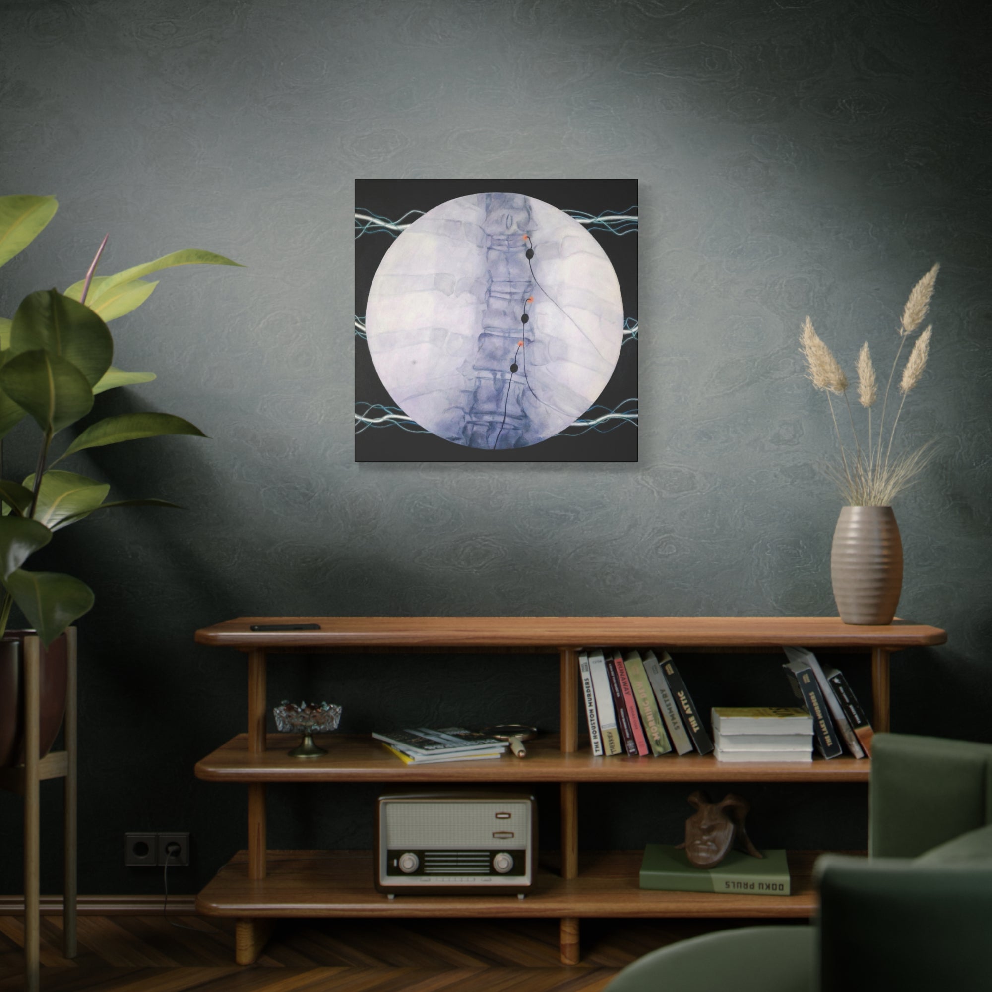 Arc Stretched Canvas