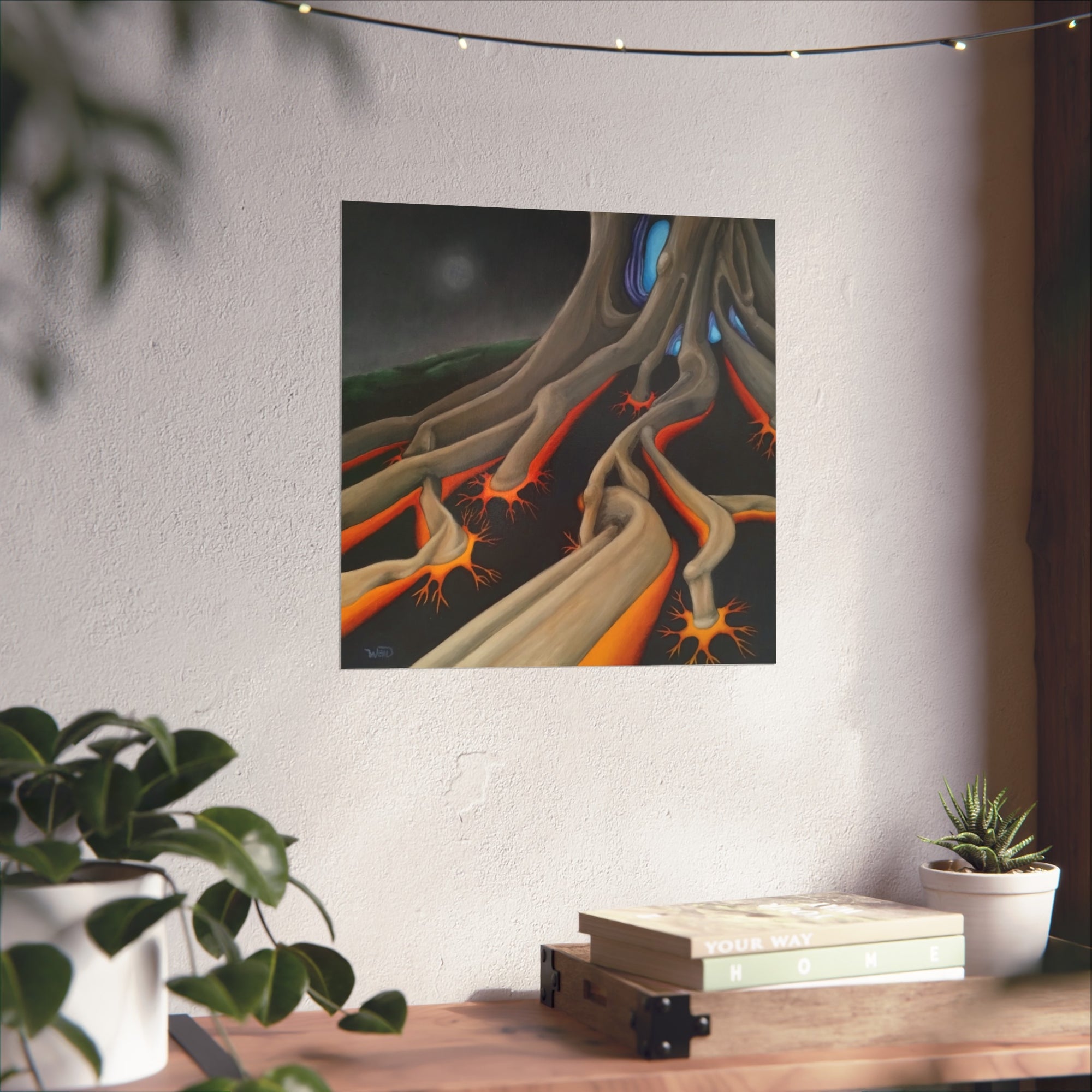 Grounded print