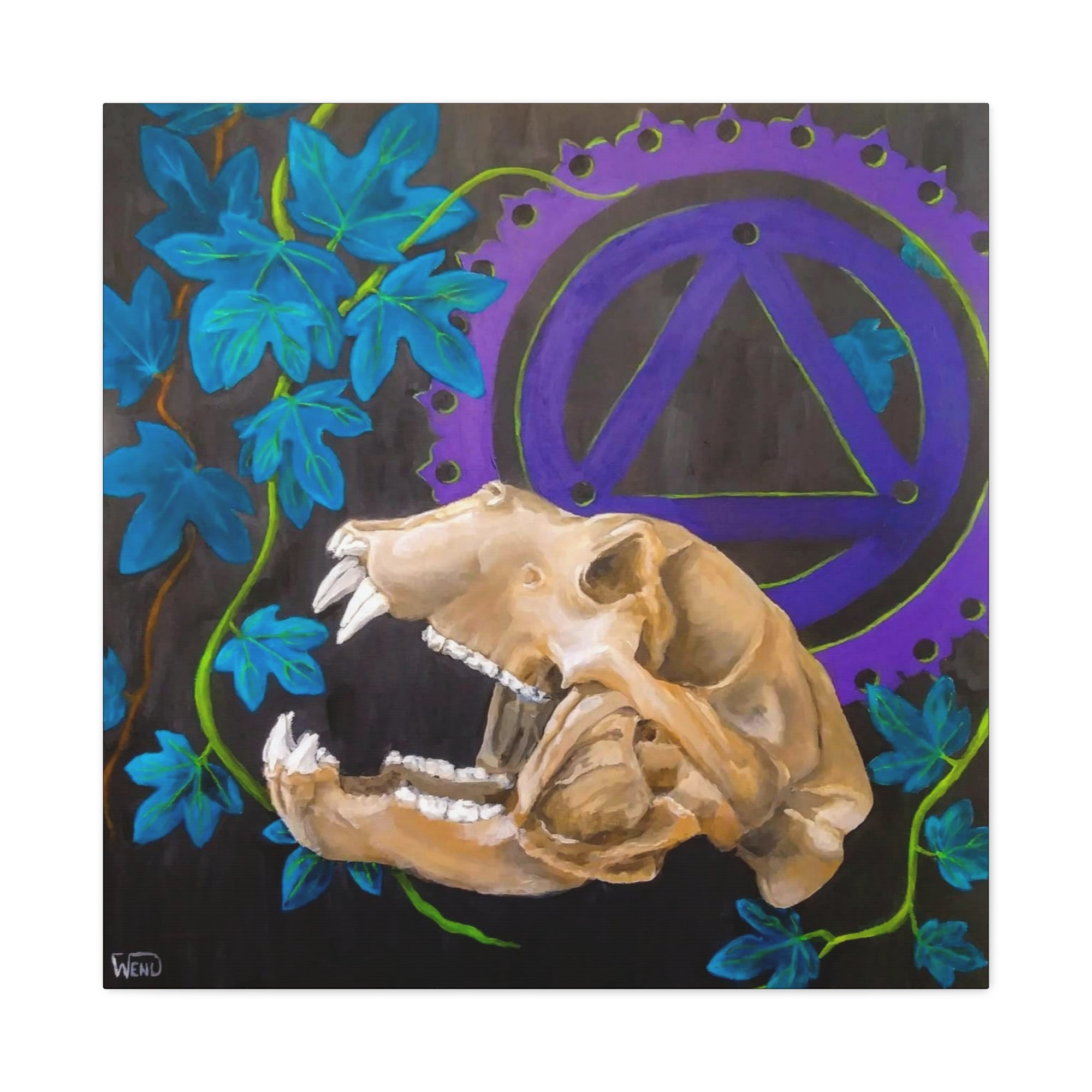 Wopila Stretched Canvas
