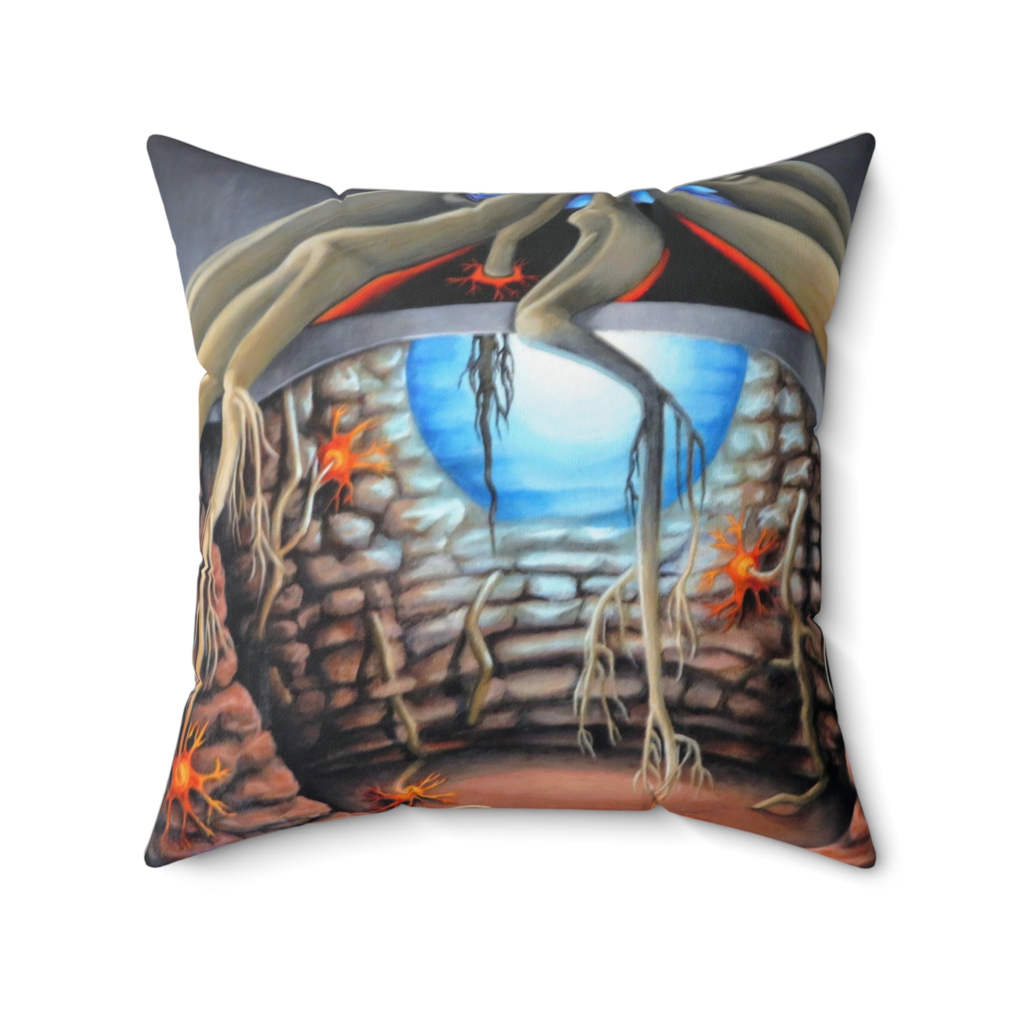 Undergrounded pillow