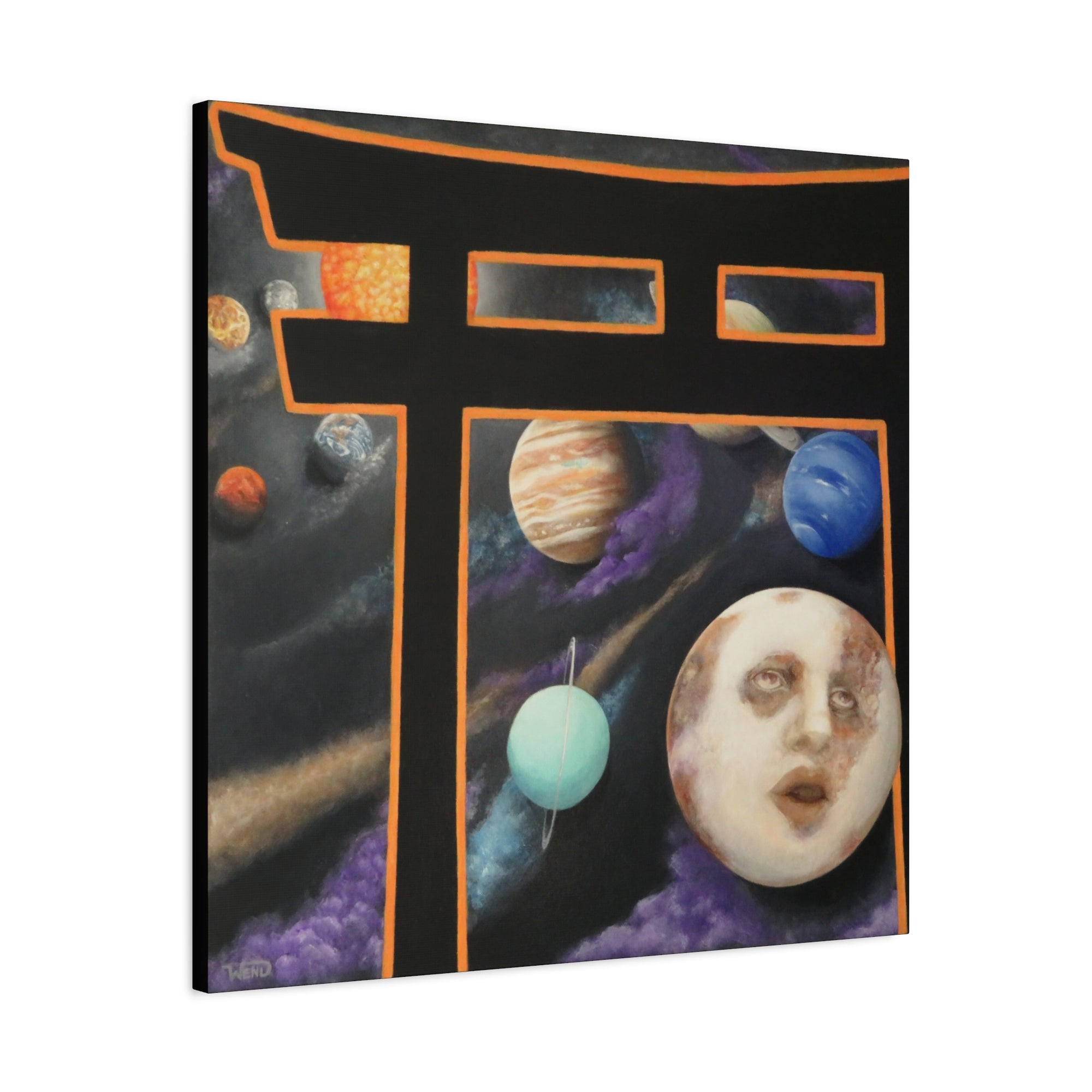 Alaska Stretched Canvas