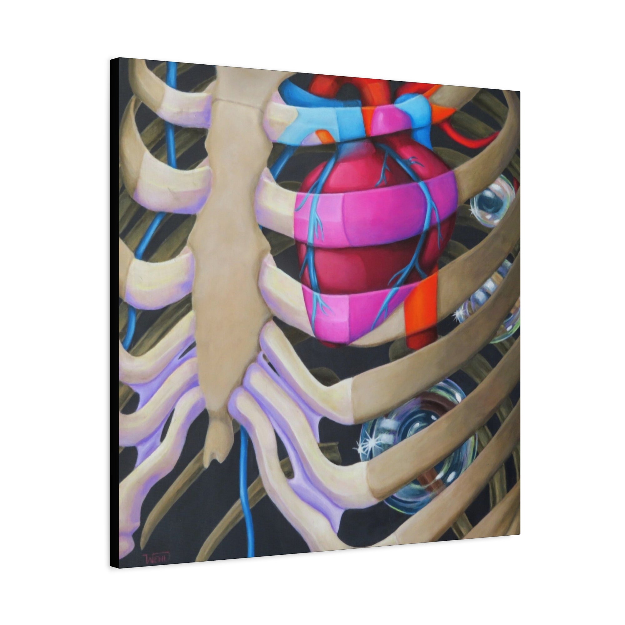 Race Stretched Canvas