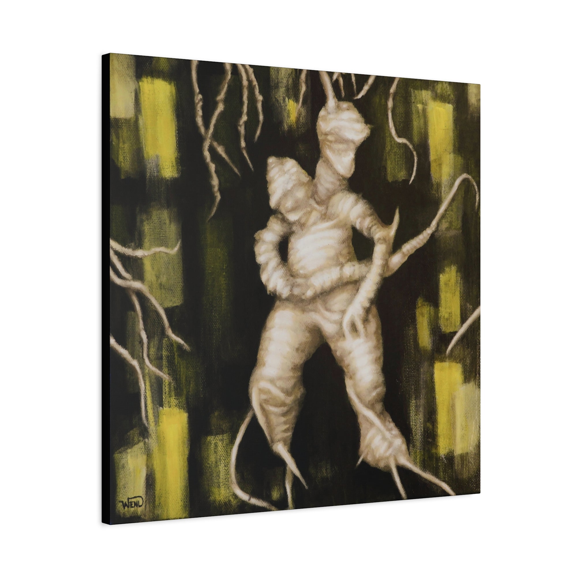 Manroot Yellow Stretched Canvas