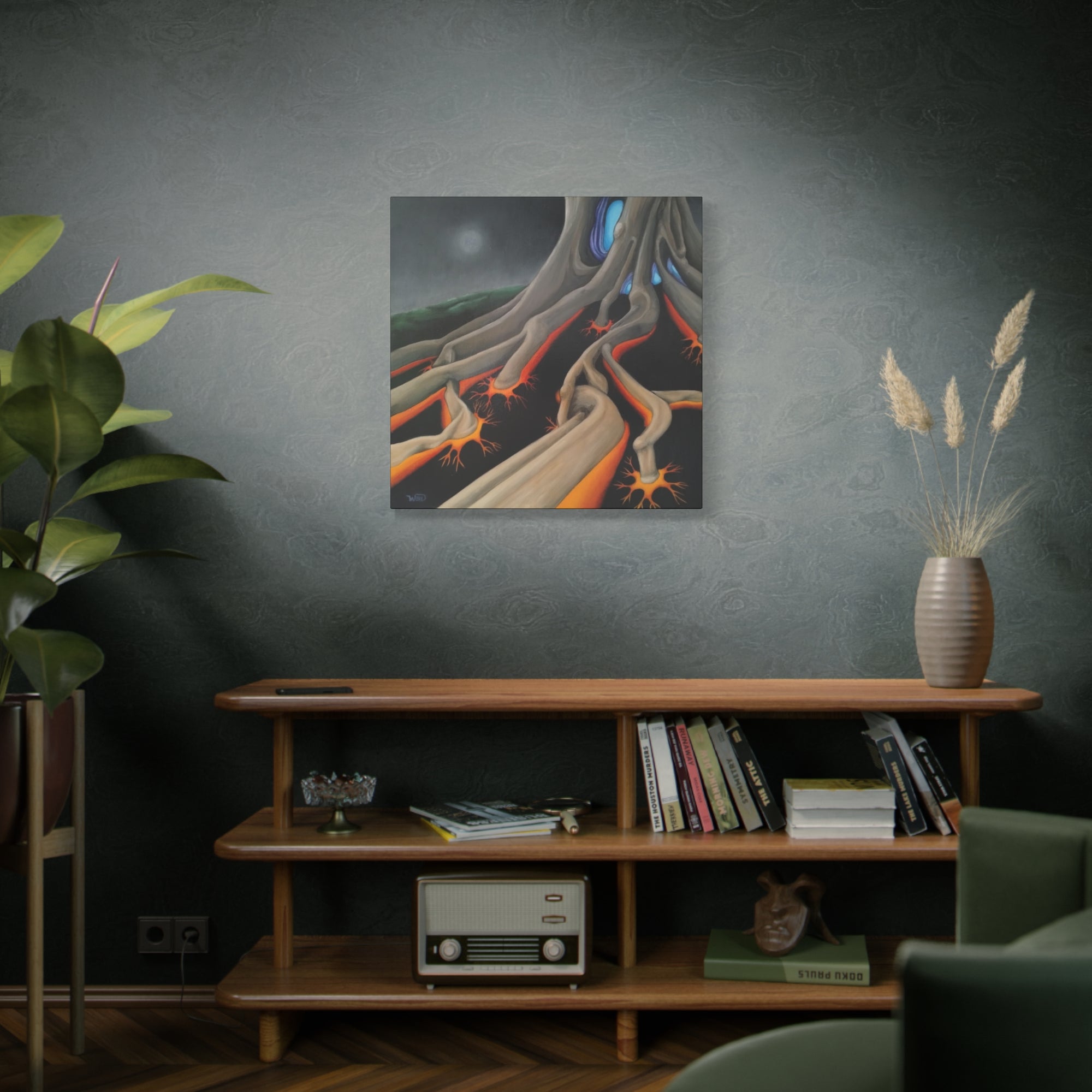 Grounded Stretched Canvas