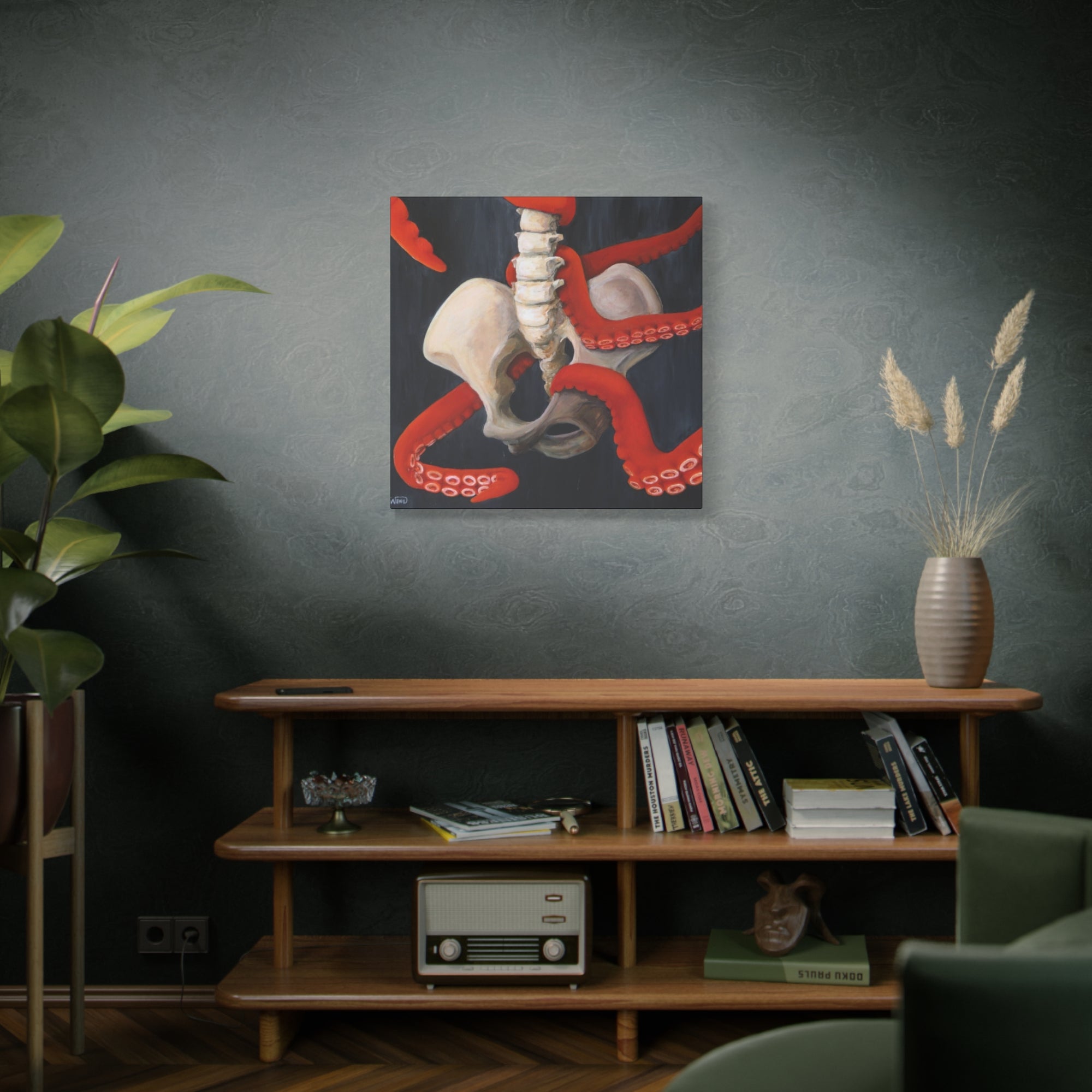 Deconstruction Stretched Canvas