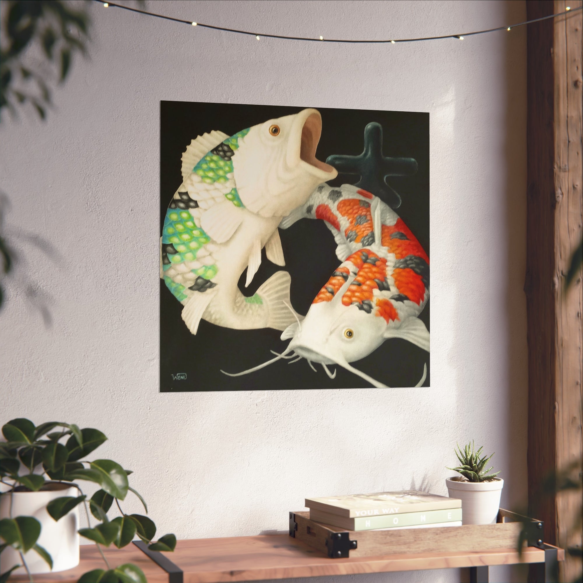 Passing print