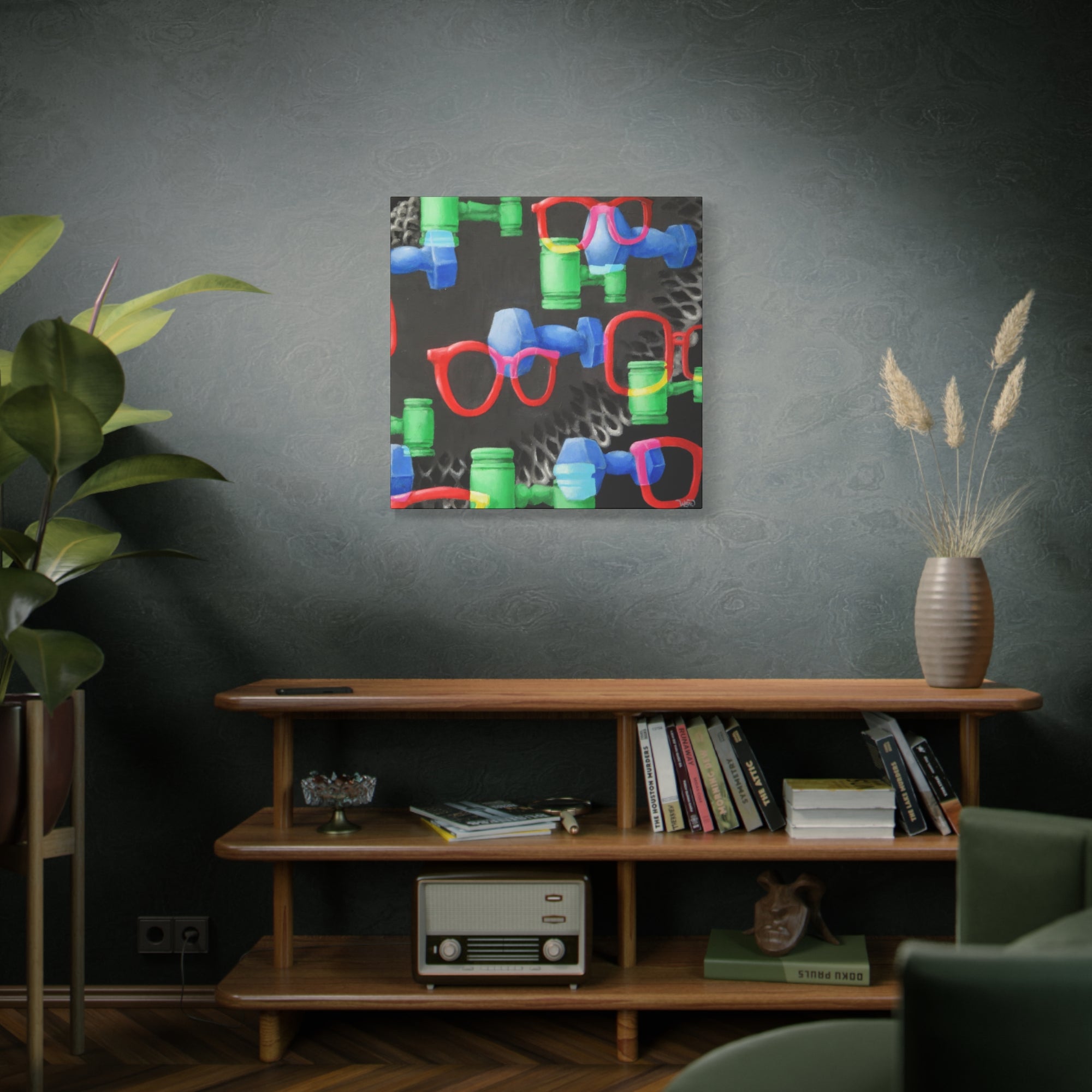 RGB RBG 3 of 3 Stretched Canvas