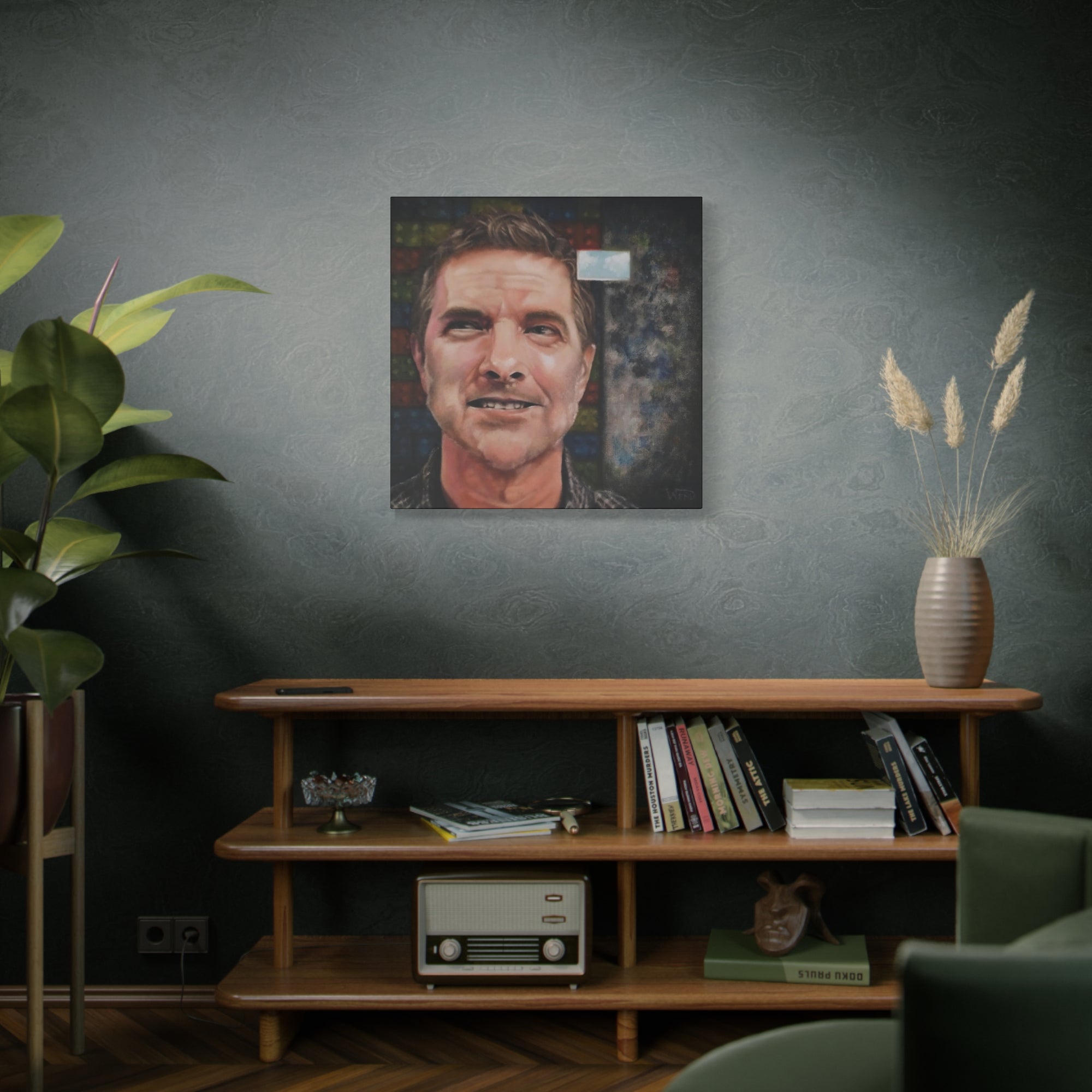Piece Stretched Canvas